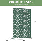 Casaphoria Metal Privacy Screen Outdoor, Drakgreen-Star - Image 5