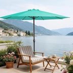 MEWAY 12ft Patio Umbrella Outdoor Table Umbrellas - Image 2