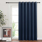 NICETOWN Bedroom Curtain for Patio Room Darkning 84 inch Long, Rustproof by NICETOWN