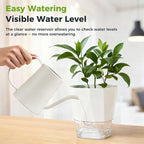 10 Pack Self Watering Pots for Indoor Plants, 6.7 Inches Self Watering Planters - Image 9
