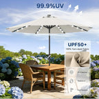 ABCCANOPY Durable Solar Led Patio Umbrellas - Image 6