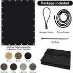 Artpuch 90% Sun Shade Cloth, 12 x 16 FT Pergola Shade Cover Canopy - Image 7