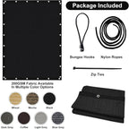 Artpuch 90% Sun Shade Cloth, 12 x 12 FT Pergola Shade Cover Canopy - Image 7