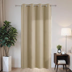 Joydeco Blackout Patio Sliding Door Curtains 90 Inches Long, Grommet Privacy by JOYDECO