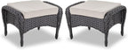 Belord Outdoor Ottomans for Patio Foot Rest by Belord