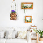 Swing Highland Cow Hanging Planters - Image 5