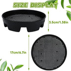 UPINS 6 Pcs Invisible Self Watering Planter, 6.7 Inches Insert Auto Plant - Image 2