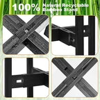 Adjustable Plant Stand Indoor, Bamboo Mid Century Modern Plants Stands - Image 4