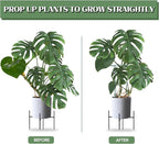 Joyhalo 12 Pack Plant Support Stakes, 16 Inch Plant Stakes - Image 2