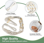 41.5 Inch Macrame Plant Hanger Indoor Outdoor - Image 4
