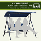 Outsunny 3-Person Porch Swing - Image 5