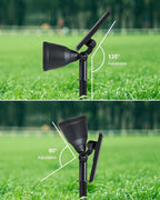 Solar Powered Spot Lights Outdoor Waterproof Super Bright LED Yard Spotlights - Image 8