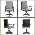 LEVELEVE 5 Piece Outdoor Patio Dining Set - Image 4