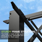 Aoxun 10'x10' Outdoor Pergola, Patio Aluminum Pergola - Image 2