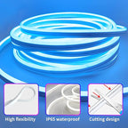 50ft RGB LED neon Rope Lights LED neon Lights - Image 6