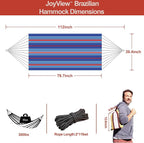 JoyView Brazilian Hammock for Single Person Portable Hammock - Image 2