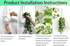 Comtelek Fake Hanging Plants Artificial Plants - Image 3