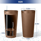 FENCY 2Pack 24IN Self Watering Planter - Image 2