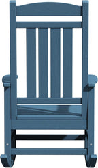KINGYES Oversized Outdoor Rocking Chair Set of 4, High Density Polyethylene - Image 11