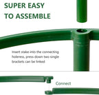 36Packs Plant Support Stake Half Round Plant Support - Image 4