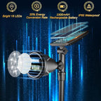 ROSHWEY Solar Outdoor Lights, Waterproof Solar Yard Lights 600LM Spot Light - Image 5
