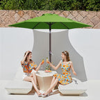 JEAREY 7.5FT Patio Umbrella Market Table Umbrella - Image 2