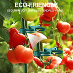 30 Pcs trumpet 1 inch Plant Support Clips, Flower and Vine, Garden Tomato Plant - Image 7