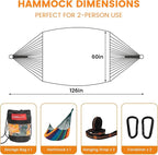 Lazy Daze Hammocks Handwoven Mayan Hammock, 10.5 FT Soft Rope Double Hammocks - Image 6