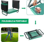 TomCare Garden Kneeler and Seat 10.64” Wider Larger Soft Kneeling Pad Garden - Image 6