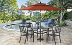 PHI VILLA 5 Piece Outdoor Dining Set - Image 6