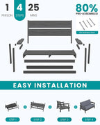 SERWALL Outdoor Loveseat - Image 8