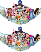 Lilly's Love Stuffed Animal Hammock | Corner Hanging Organizer, Toy Storage by LillysLove