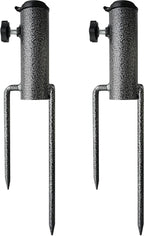 AMMSUN Patio Umbrella Steel Anchor Beach Umbrella Heavy Duty Metal Ground Grass by AMMSUN
