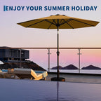 Garvee 9FT Patio Umbrella - Image 7
