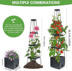 Raised Garden Bed 4 Packs, Planter Boxes - Image 5