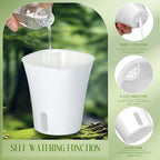 30 Pcs 3 Inch Self Watering Pots Self Watering Planters - Image 4