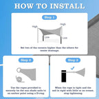 HappyTrends Sun Shade Sail, Tear and Rust Resistant Patio sail Shade - Image 6