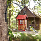 Qiang Ni Bird Feeder Hanger: 12-Inch Wall-Mounted Plant Bracket Outdoor - Image 8