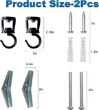 ONIKK Ceiling Hooks for Hanging Plants, Heavy Duty Metal Plant Hooks, Screw in - Image 7