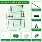 Cucumber Trellis, Metal Garden Trellis - Image 2