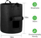 4-Pack 10 Gallon Potato Grow Bags - Image 2