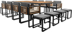 Merax 18 Pieces Outdoor Dining Set - Image 6