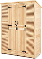 VEVOR Outdoor Storage Shed, Oversize Wooden Outside Storage Cabinet by VEVOR