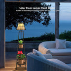 2 Pack 45.5'' Outdoor Floor Lamps - Image 8