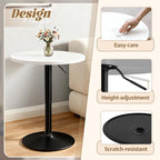 Shahoo Bar Table, Adjustable Height Pub Table 27.4-36 Inches, Cocktail Table - Image 5