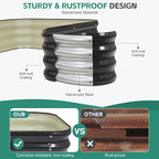 5 in 1 Galvanized Raised Garden Bed - Image 4