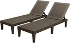 Greesum Outdoor Chaise Lounge Chairs Set of 2 by BuynowfromGreesum