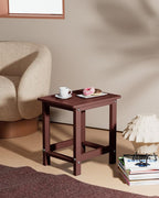 YEFU Outdoor Side Table for Patio: 16" HIPS Weather - Image 2