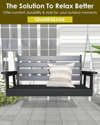 GREENVINES Porch Swing | 51’’ | HDPE Plastic | - Image 6