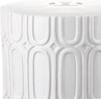 Safavieh Castle Gardens Collection Melody Antique White Glazed Ceramic Garden - Image 3